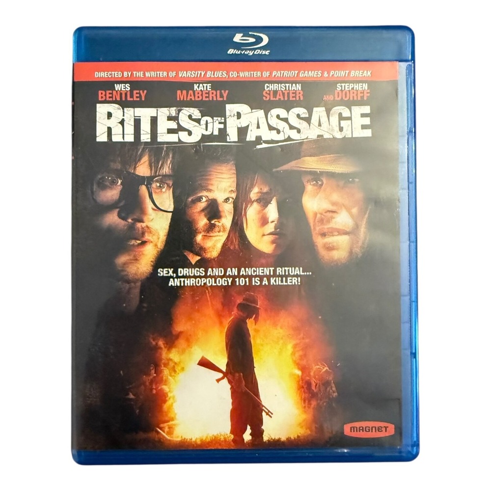 Magnet Rites of Passage Blu-ray Wes Bentley Christian Slater Thriller Movie Used